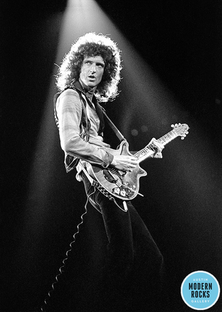 Brian May (Photo: Tom Callins, represented by Modern Rocks Gallery)